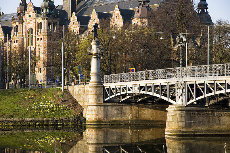 Djurgarden Bridge(斯德哥尔摩)